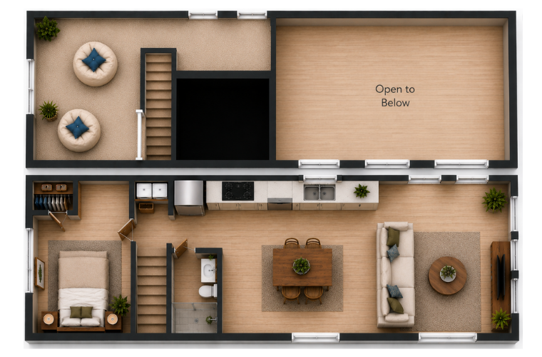 The-Haven-floor-plan-with-furniture- The-Haven-floor-plan-with-furniture-