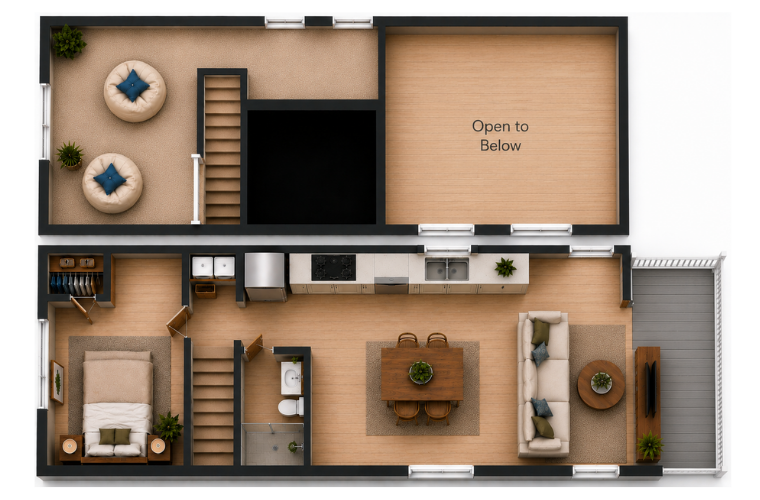 The-Keystone-floor-plan-with-furniture- The-Keystone-floor-plan-with-furniture-